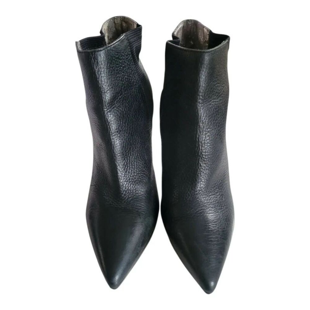 Calvin Klein leather booties